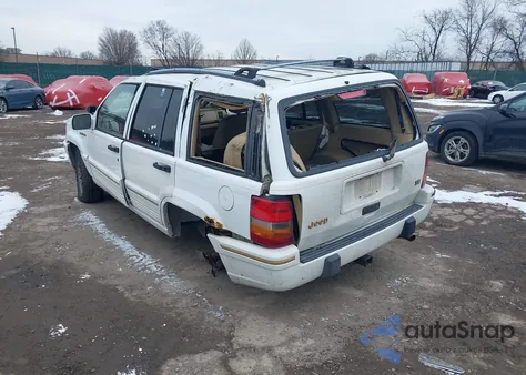 1995 Jeep Grand Cherokee Limited/Orvis z USA, uszkodzony, nr VIN 1J4GZ78Y7SC784096